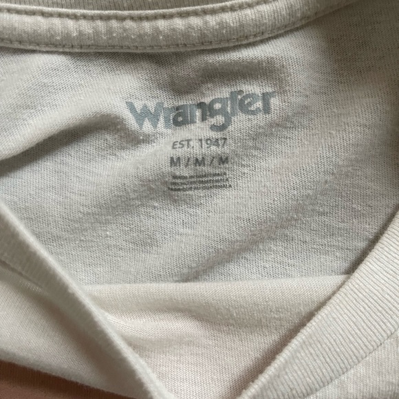 Wrangler Classic White Tee - Picture 2 of 2